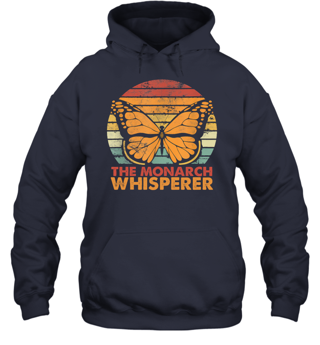 The Monarch Whisperer Entomology Butterfly Insect Lover unisex hoodie gift men women