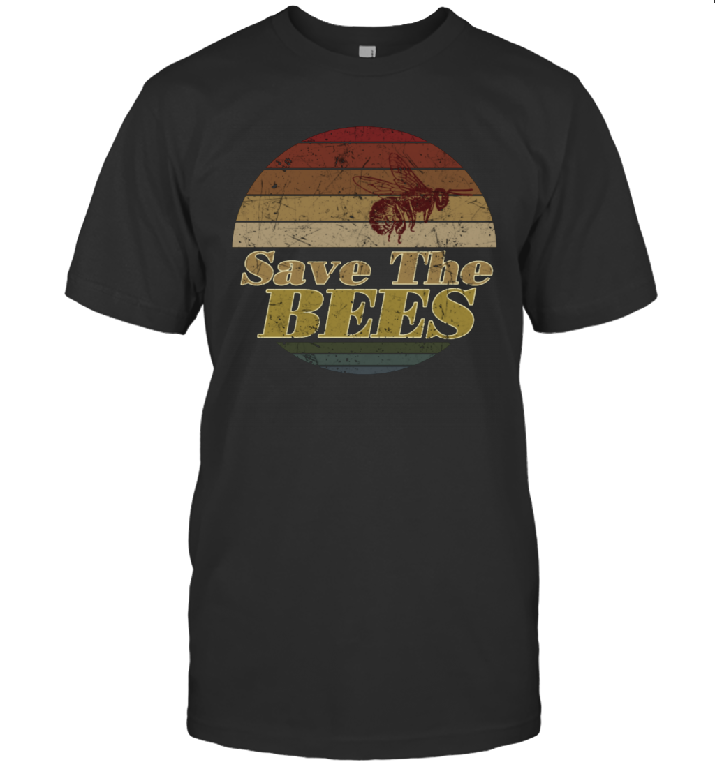 Save The Bees Unisex T-Shirt Gift for Women Men Beekeeper