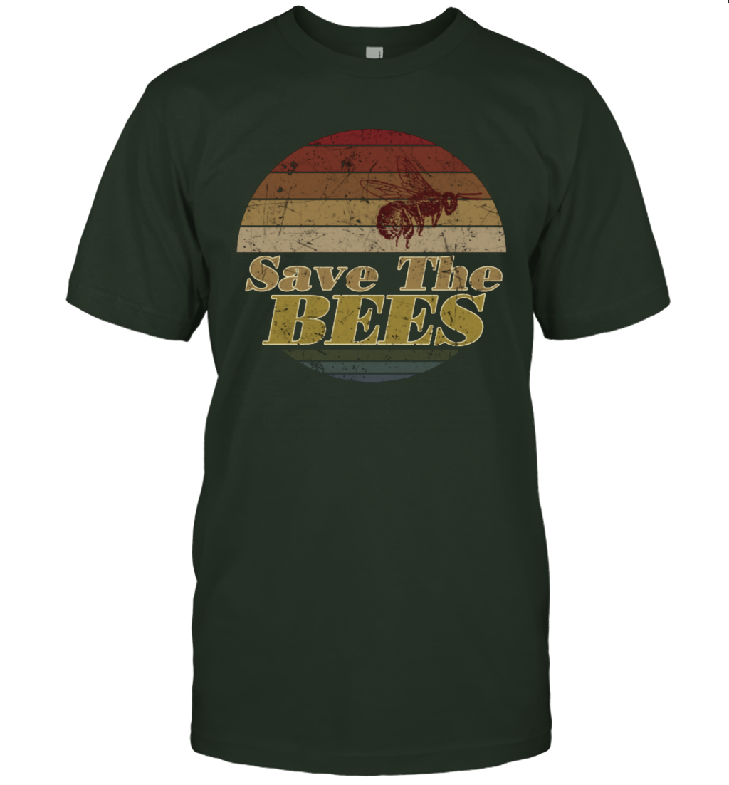 Save The Bees Unisex T-Shirt Gift for Women Men Beekeeper