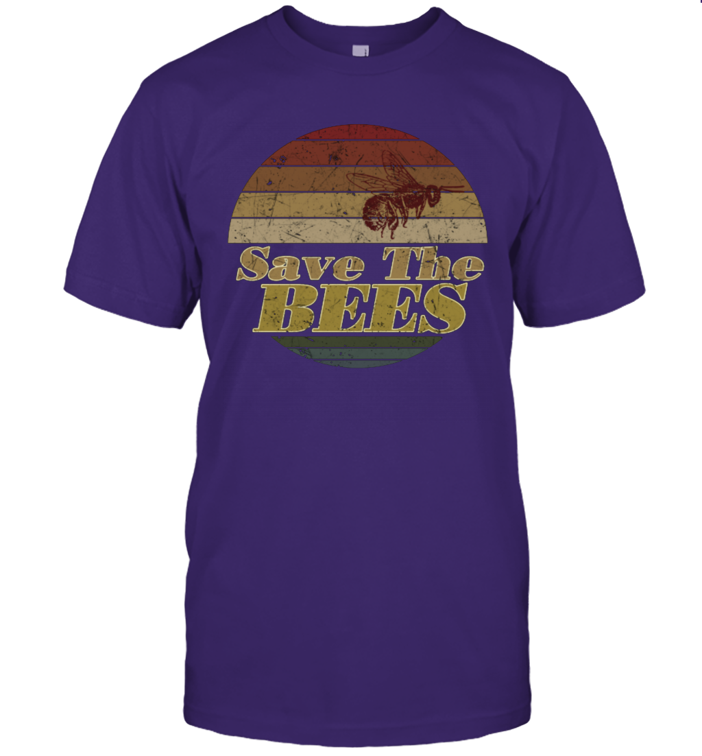 Save The Bees Unisex T-Shirt Gift for Women Men Beekeeper