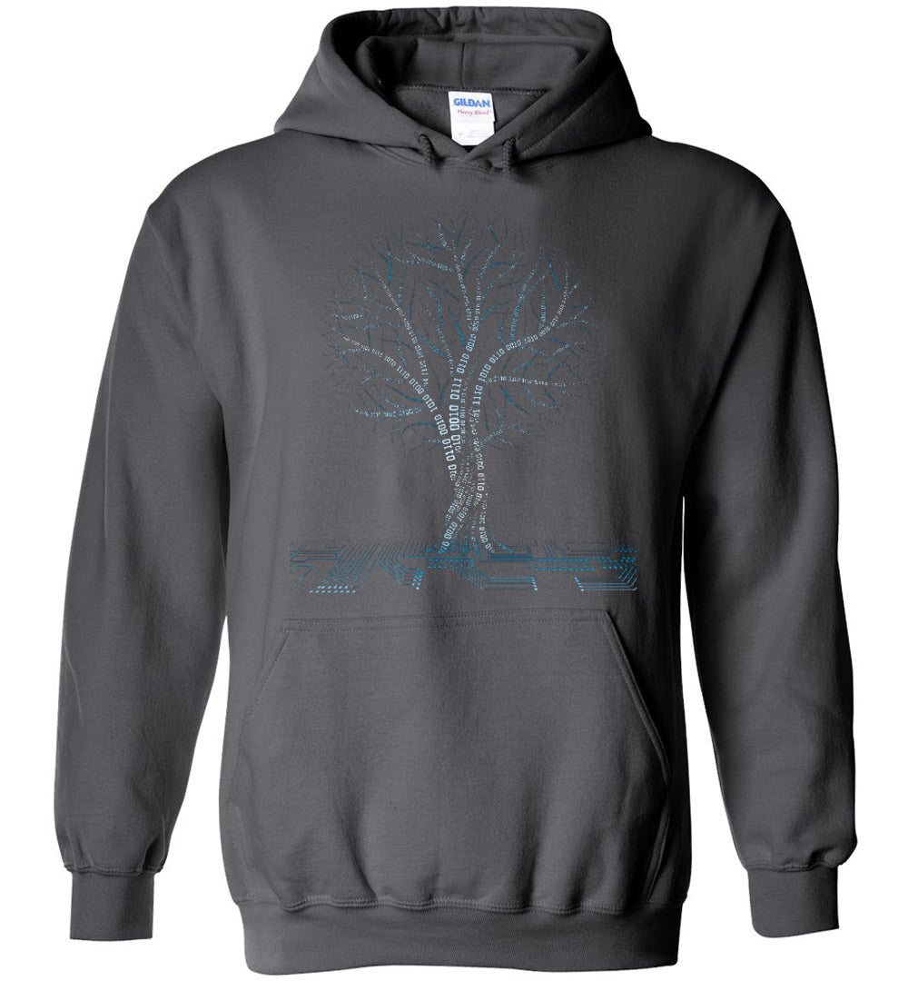 Binary tree hoodie TS