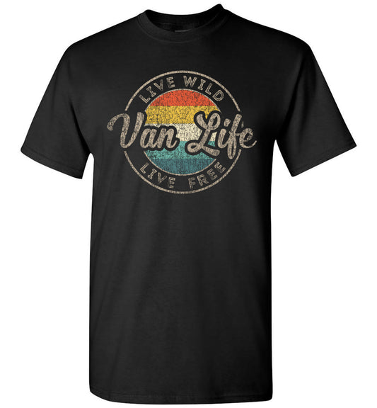 2022 Van Life Clothing Retro Vintage Van Dwellers Vanlife Nomads Unisex Shirt Gift Women Men