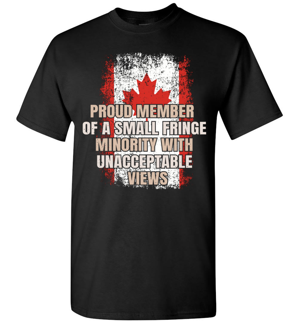 2022 Proud Member of The Fringe Minority with Unacceptable Views Unisex Shirt Gift Women Men
