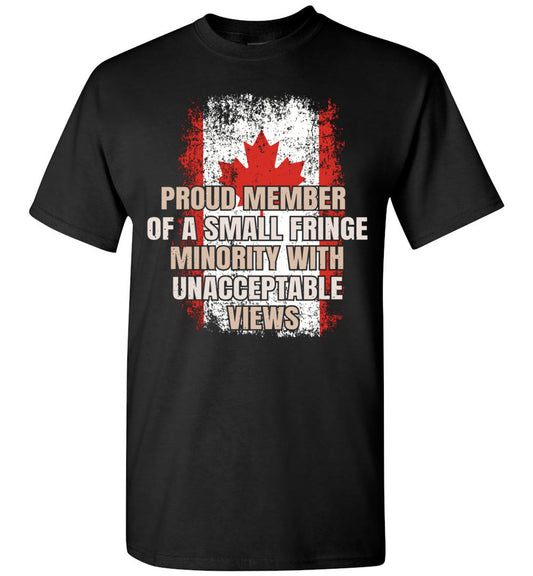 2022 Proud Member of The Fringe Minority with Unacceptable Views Unisex Shirt Gift Women Men