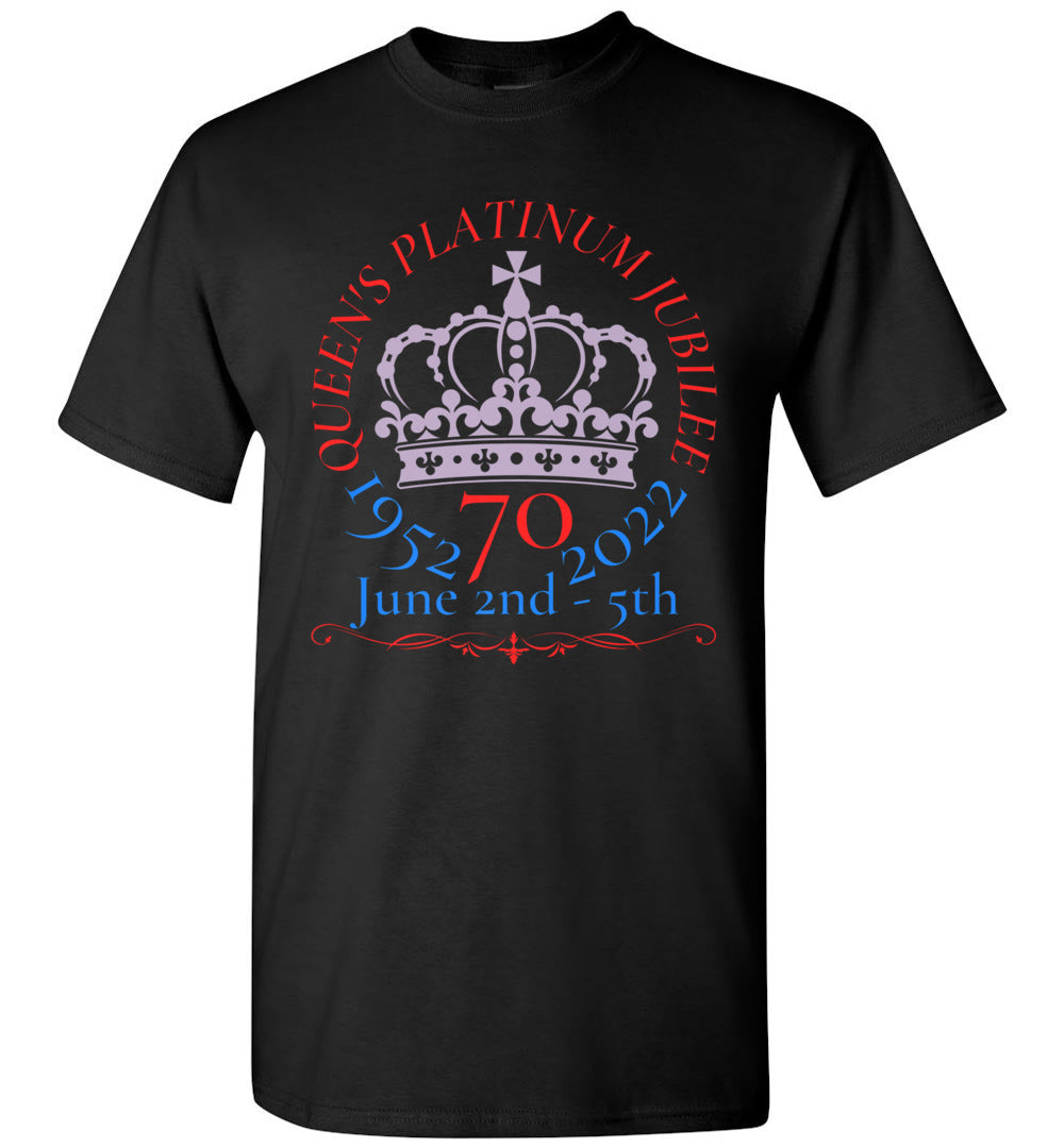 Modern Supply Tee Queen's Jubilee 2022 British UK Monarch Queen Platinum (1) A Unisex Shirt Gift Men Women