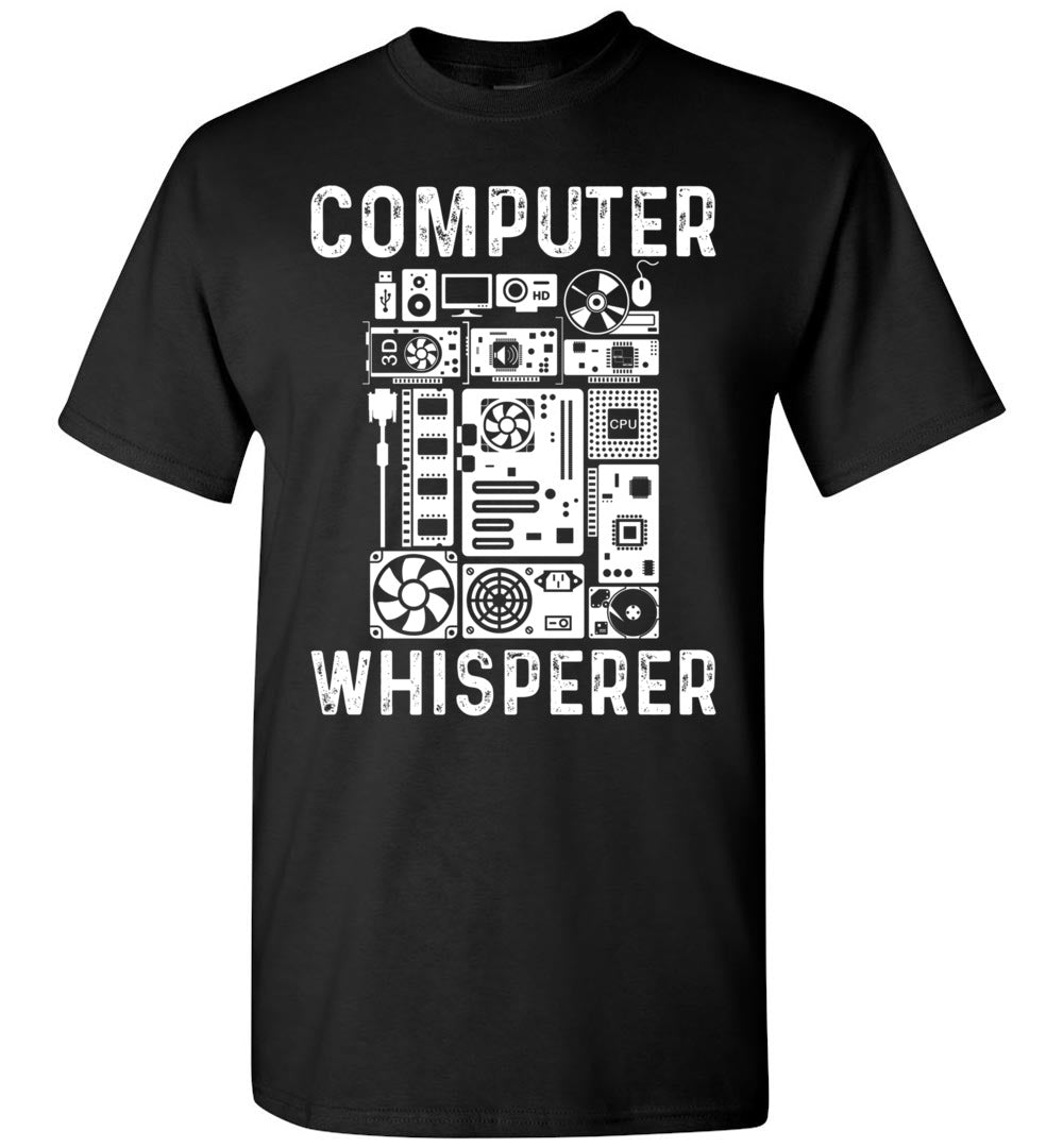 Computer Technician Support Nerd Geek Nerdy Geeky Unisex Shirt Gift Men Women