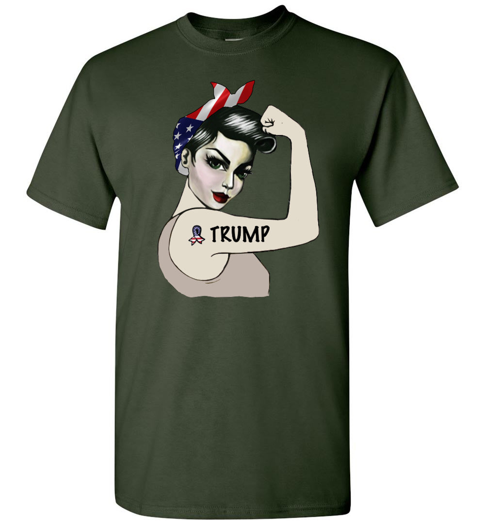 Trump support lady