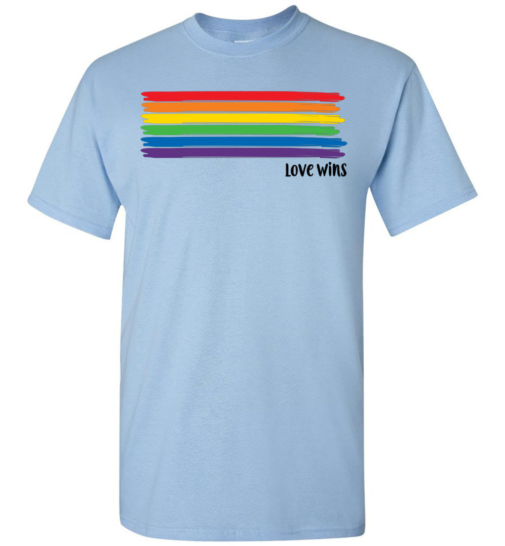 2023 Love Wins LGBTQ Pride Month LGBT Unisex Shirt Gift Women Men