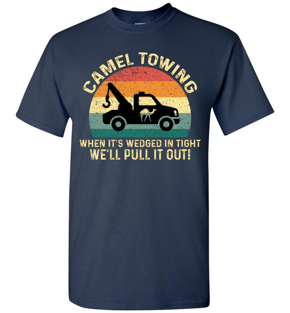 2023 Camel Towing Retro Adult Funny Halloween Humor Saying Unisex Shirt Gift Women Men