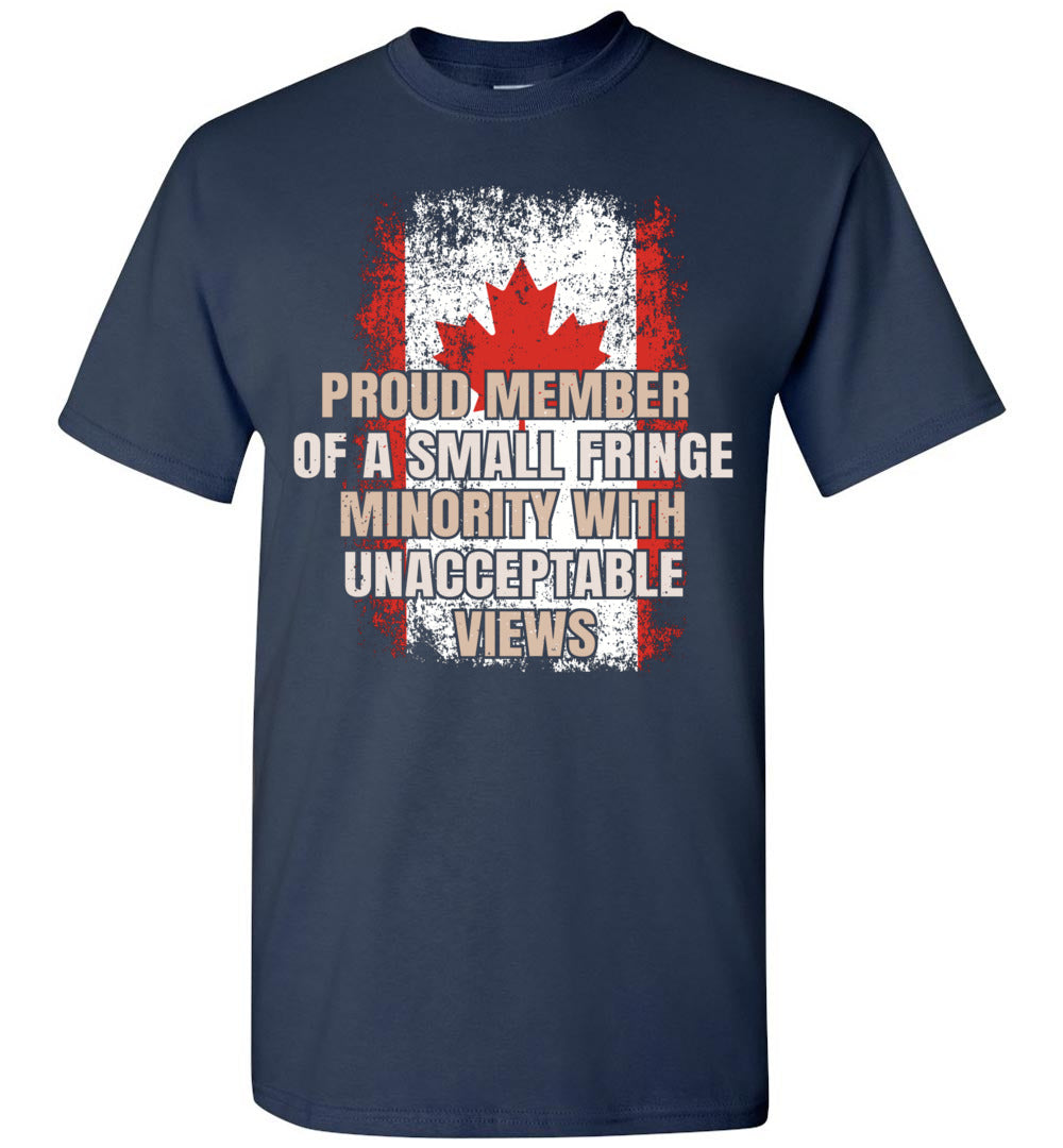 2022 Proud Member of The Fringe Minority with Unacceptable Views Unisex Shirt Gift Women Men