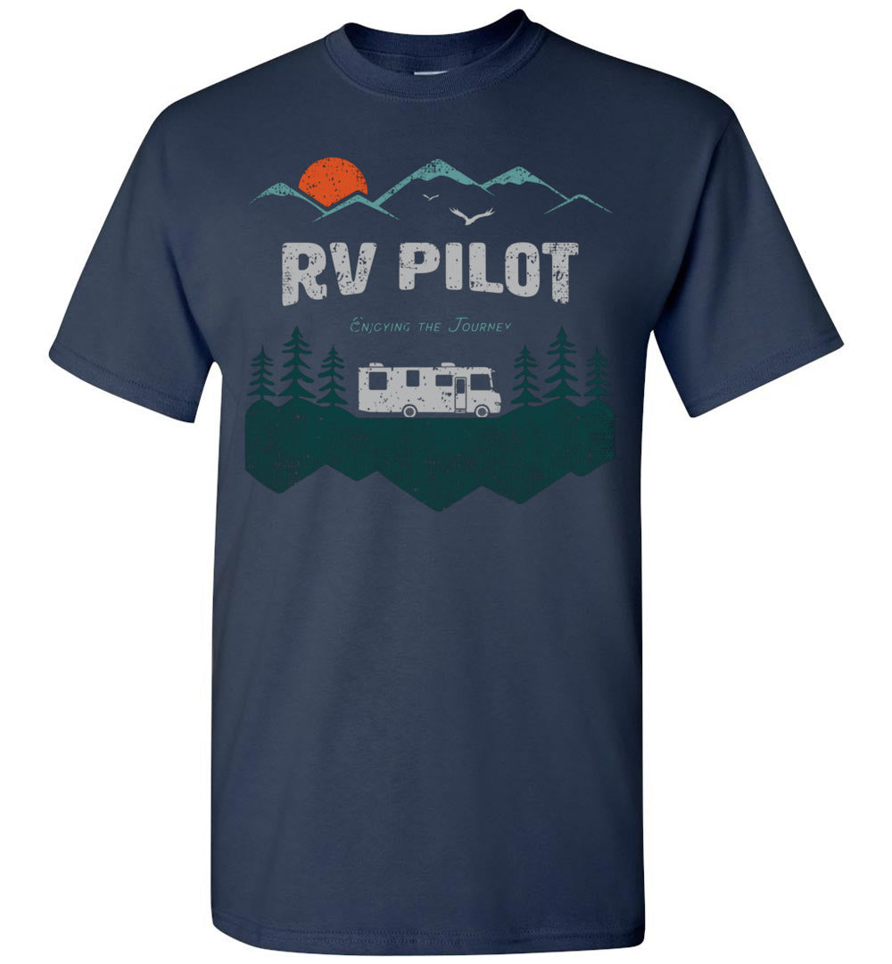 2022 Rv Pilot Camping Motorhome Travel Vacation Camper Camp Unisex Shirt Gift Women Men