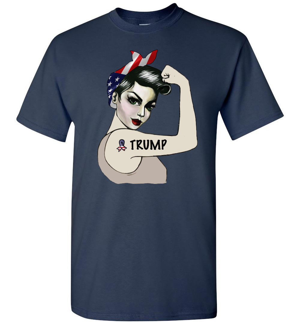 Trump support lady
