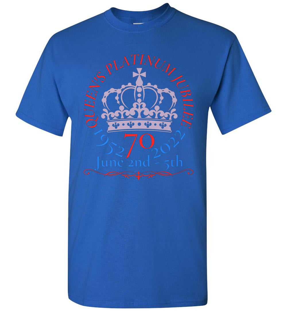 Modern Supply Tee Queen's Jubilee 2022 British UK Monarch Queen Platinum (1) A Unisex Shirt Gift Men Women
