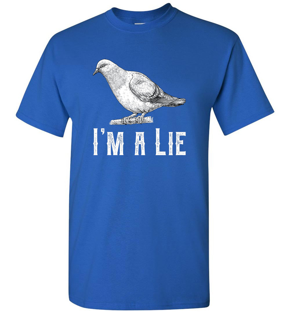 full color Vintage I Am A Lie Birds are Not Real Bird Spies Awesome Unisex Shirt Gift Women Men