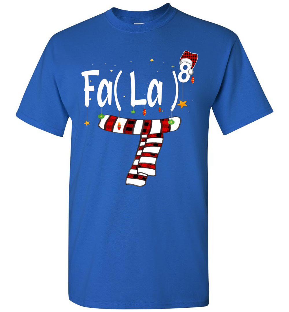 FA (la) 8 Santa Red Plaid Claus