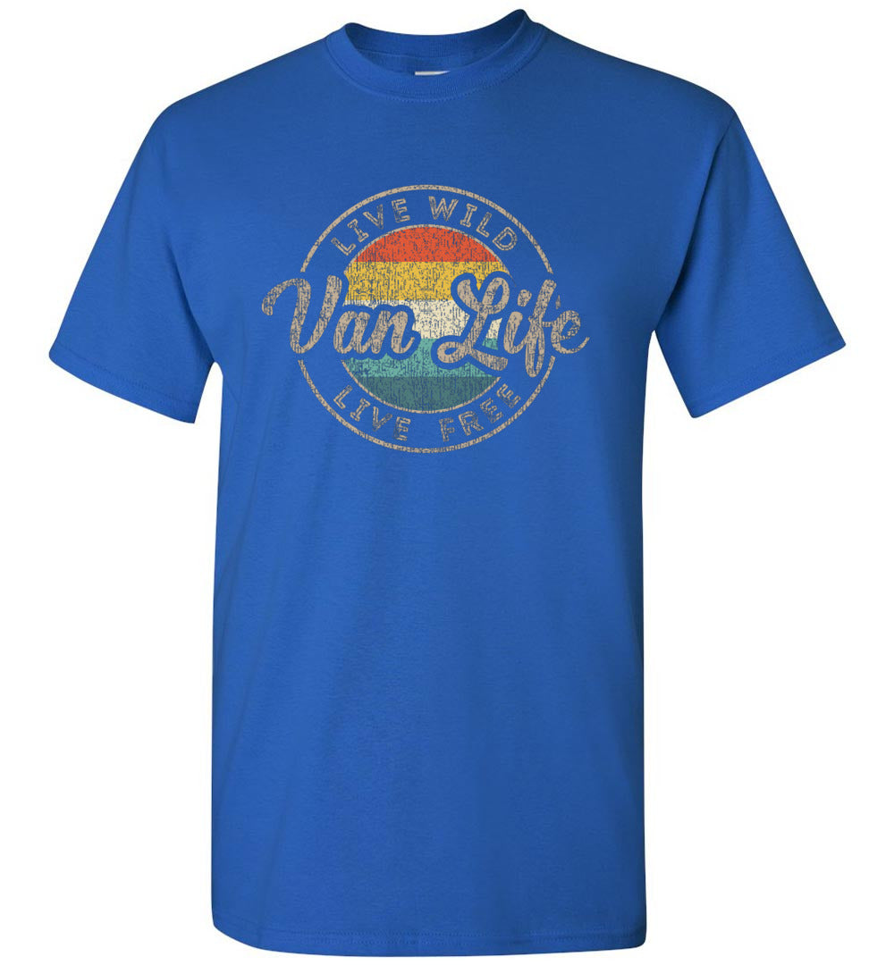 Van Life Clothing Retro Vintage Van Dwellers Vanlife Nomads Unisex Shirt Gift Women Men