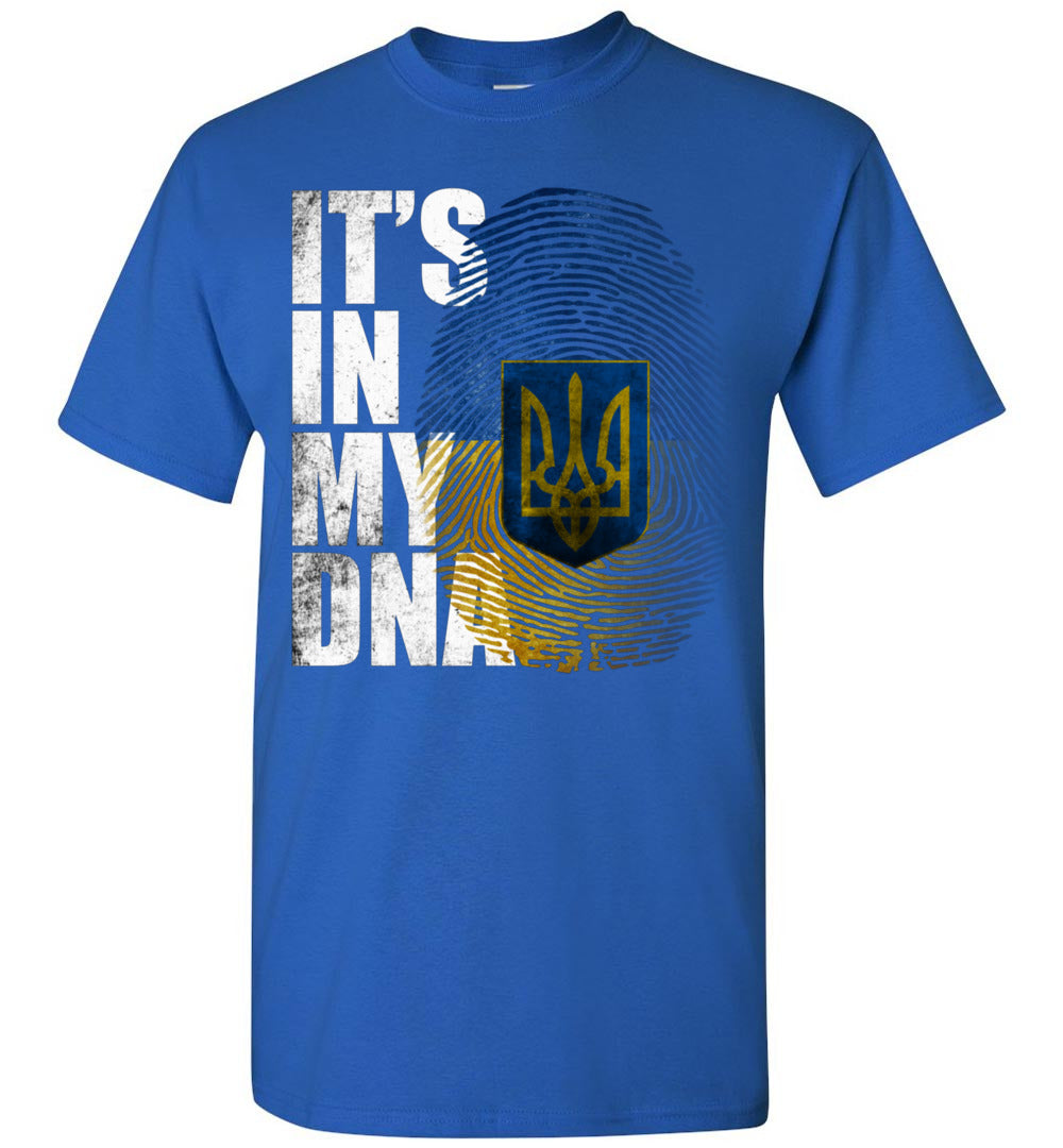 2023 Its in My DNA Ukrainian Support Ukraine I Stand with Ukraine Unisex Shirt Gift Women Mena