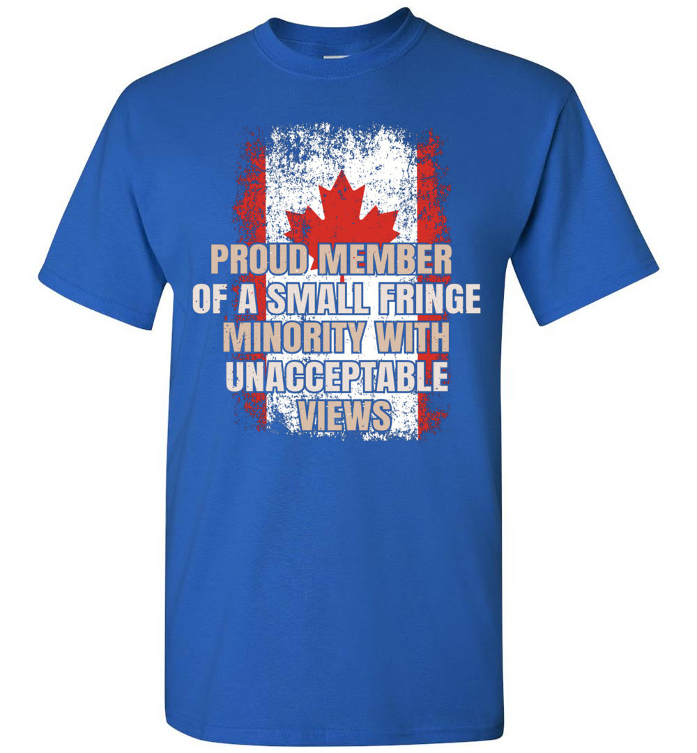 2022 Proud Member of The Fringe Minority with Unacceptable Views Unisex Shirt Gift Women Men