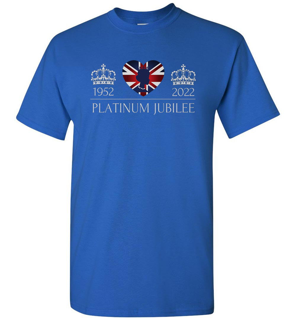 British Queen Monarchy Platinum Jubilee 70th Anniversary 1952 2022 (1) Unisex Shirt Gift Women Men