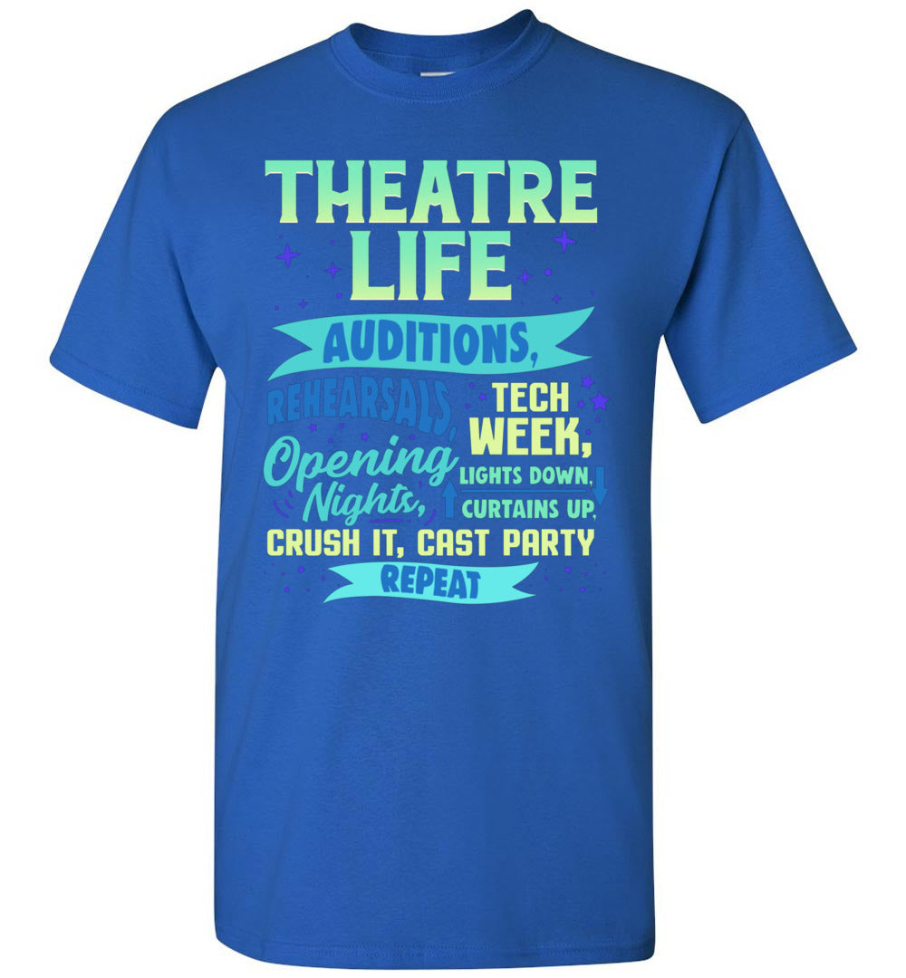 2023 Theatre Nerd Actor Actress Funny Musical Theater Thespian Unisex Shirt Gift Women Men