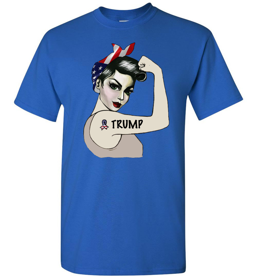 Trump support lady