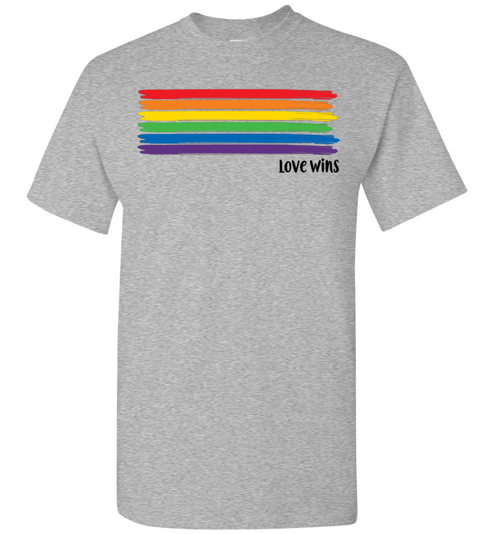 2023 Love Wins LGBTQ Pride Month LGBT Unisex Shirt Gift Women Men