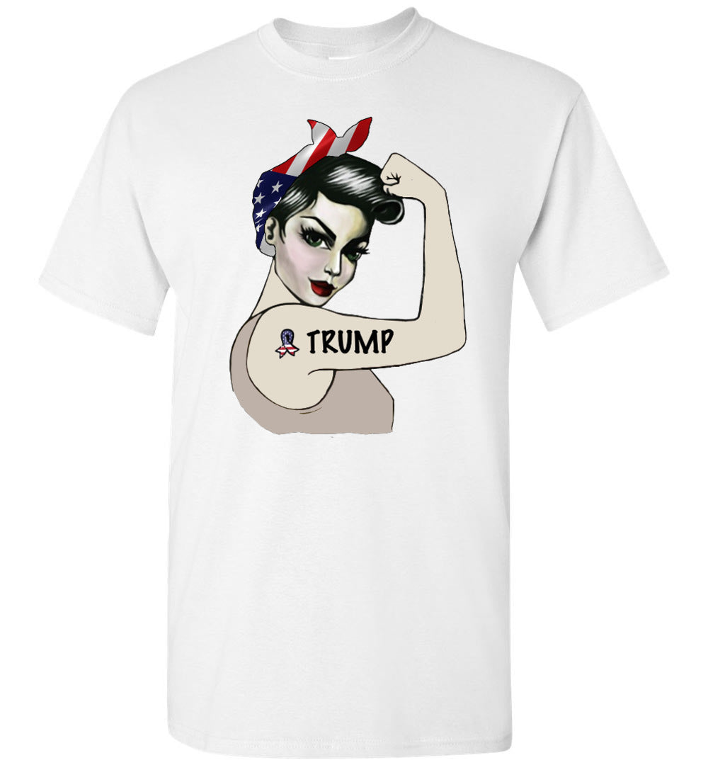 Trump support lady