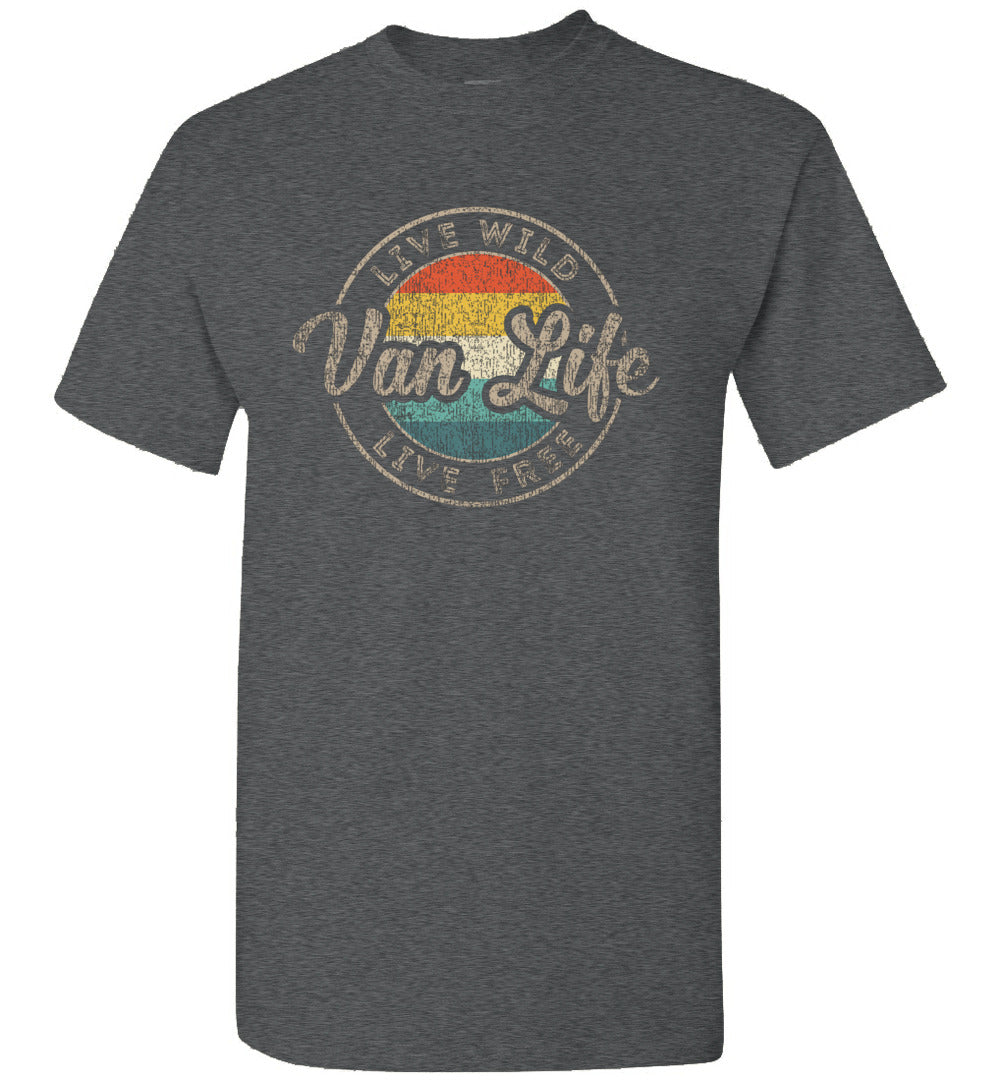 Van Life Clothing Retro Vintage Van Dwellers Vanlife Nomads Unisex Shirt Gift Women Men