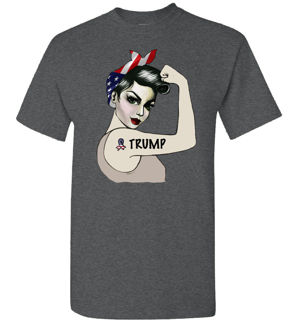 Trump support lady