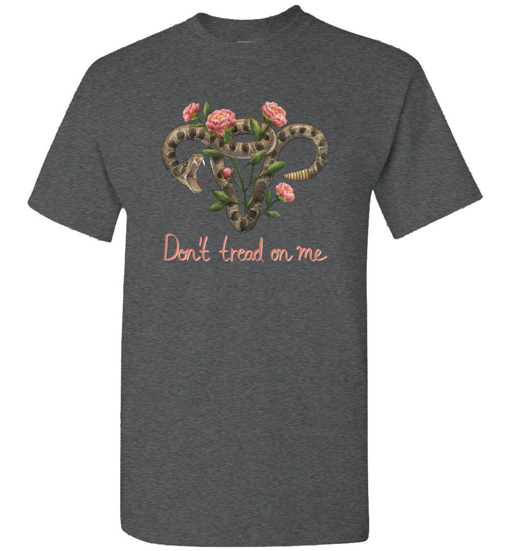 Lunar Zone Dont Tread On Me Uterus Womens Rights Feminist Feminism Pro Choice Unisex Shirt Gift Women Men