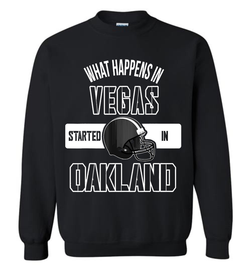 what happens vegas oakland ca23 ca15 TS sweatshirt