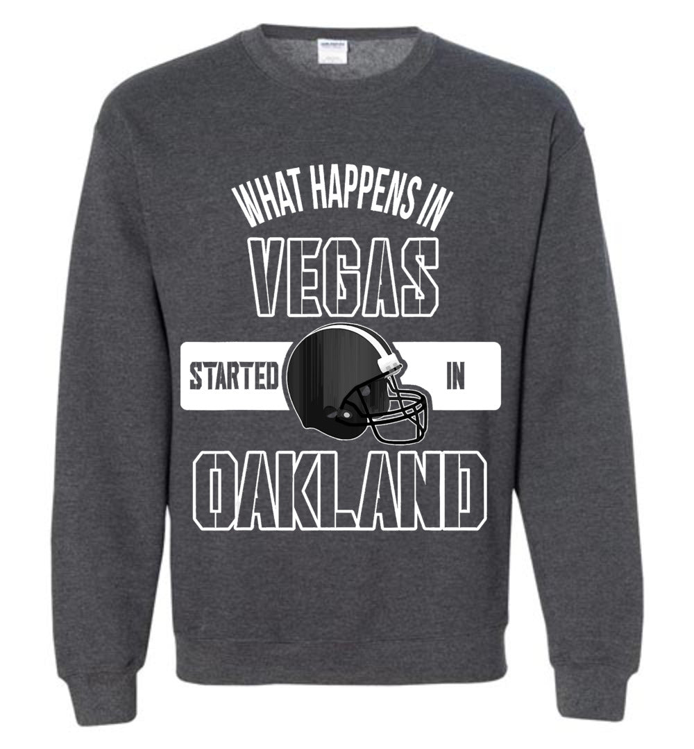 what happens vegas oakland ca23 ca15 TS sweatshirt