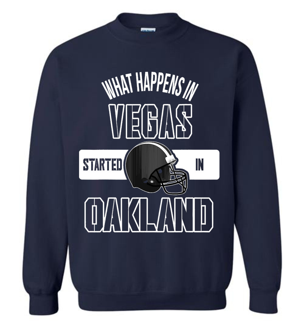 what happens vegas oakland ca23 ca15 TS sweatshirt