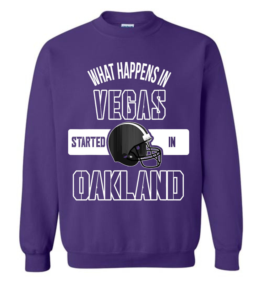 what happens vegas oakland ca23 ca15 TS sweatshirt