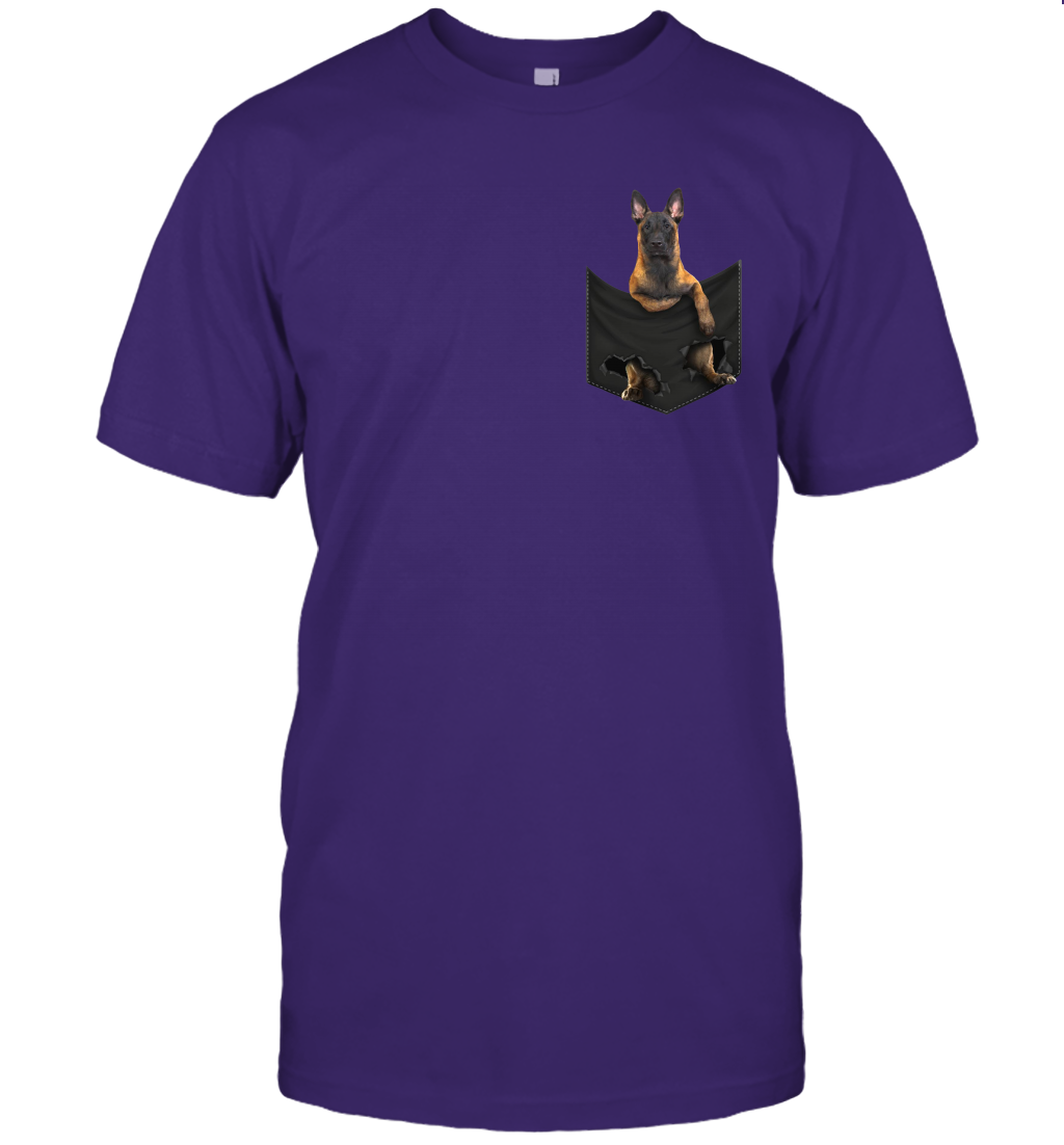 Belgian Shepherd in your pocket unisex shirt gift for dogs lovers owners
