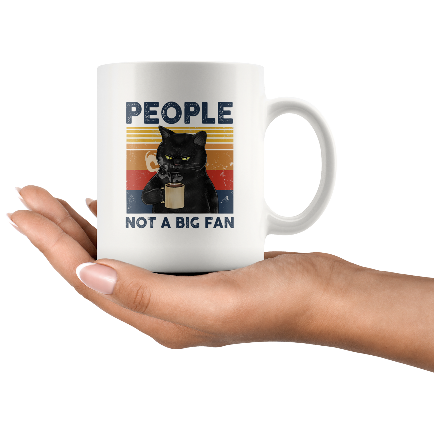People not big fan ca27 mug
