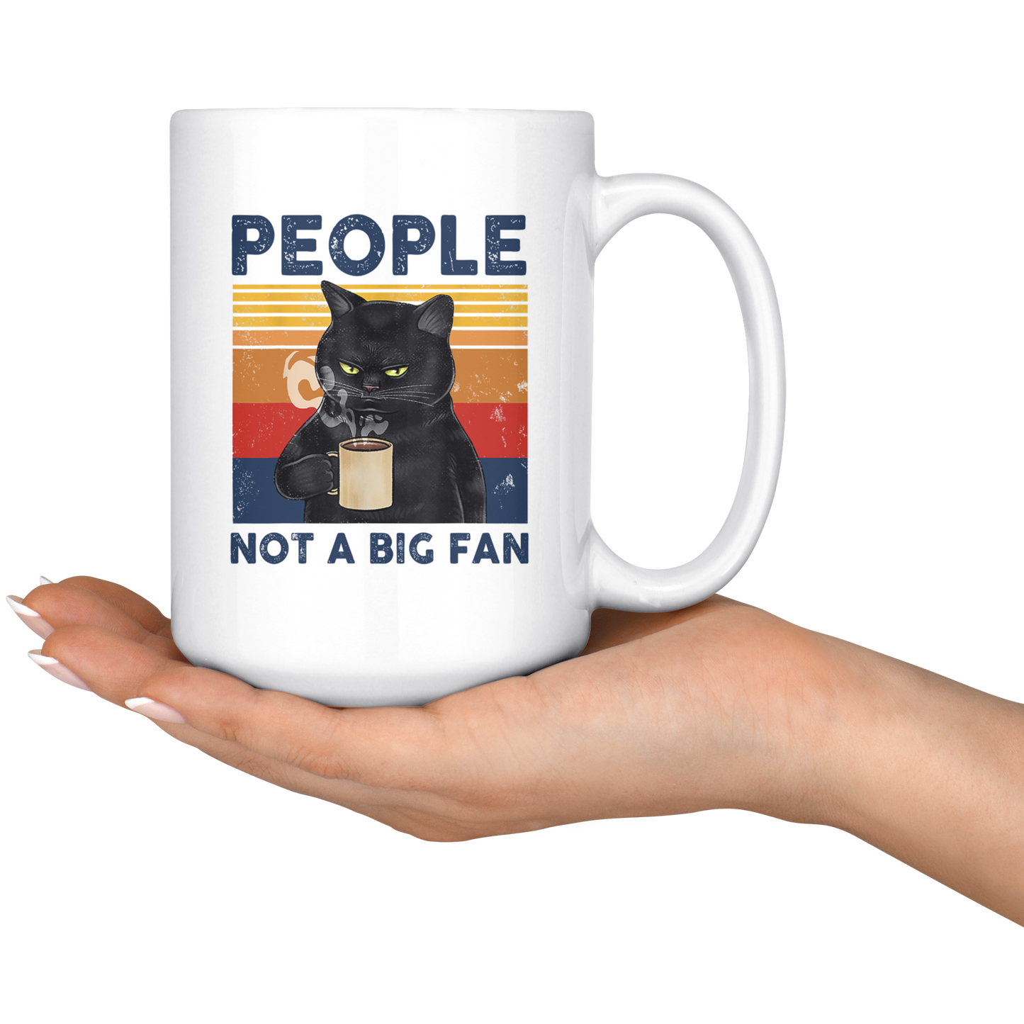 People not big fan ca27 mug