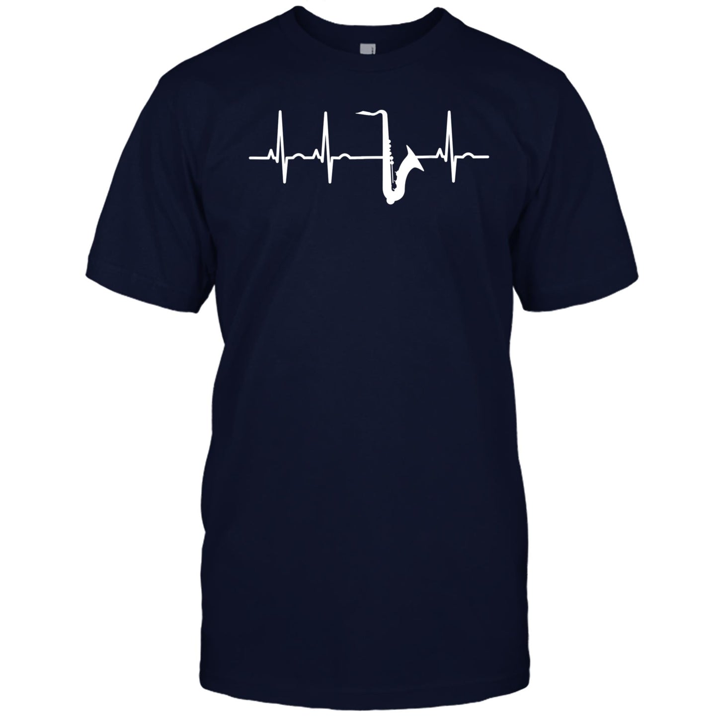 Saxophone Heartbeat I Sax Musician Gift