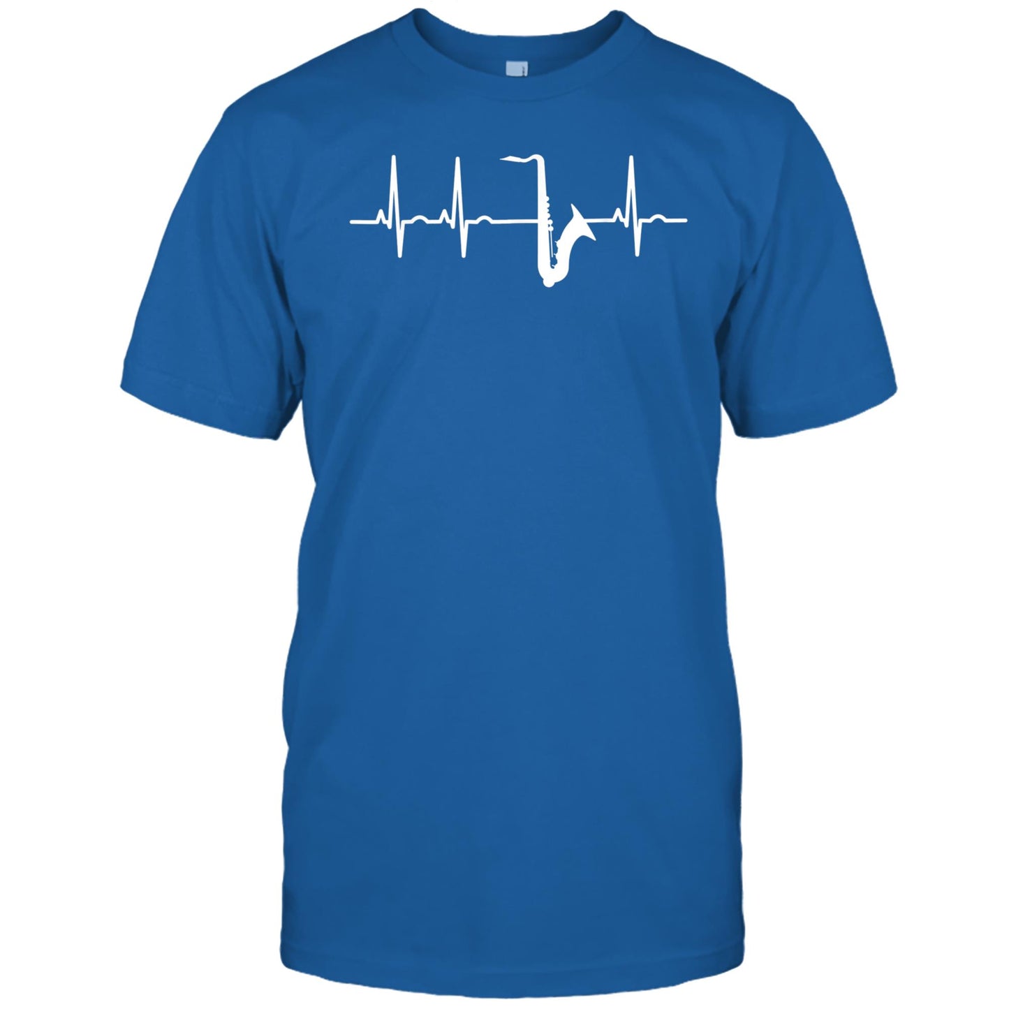 Saxophone Heartbeat I Sax Musician Gift
