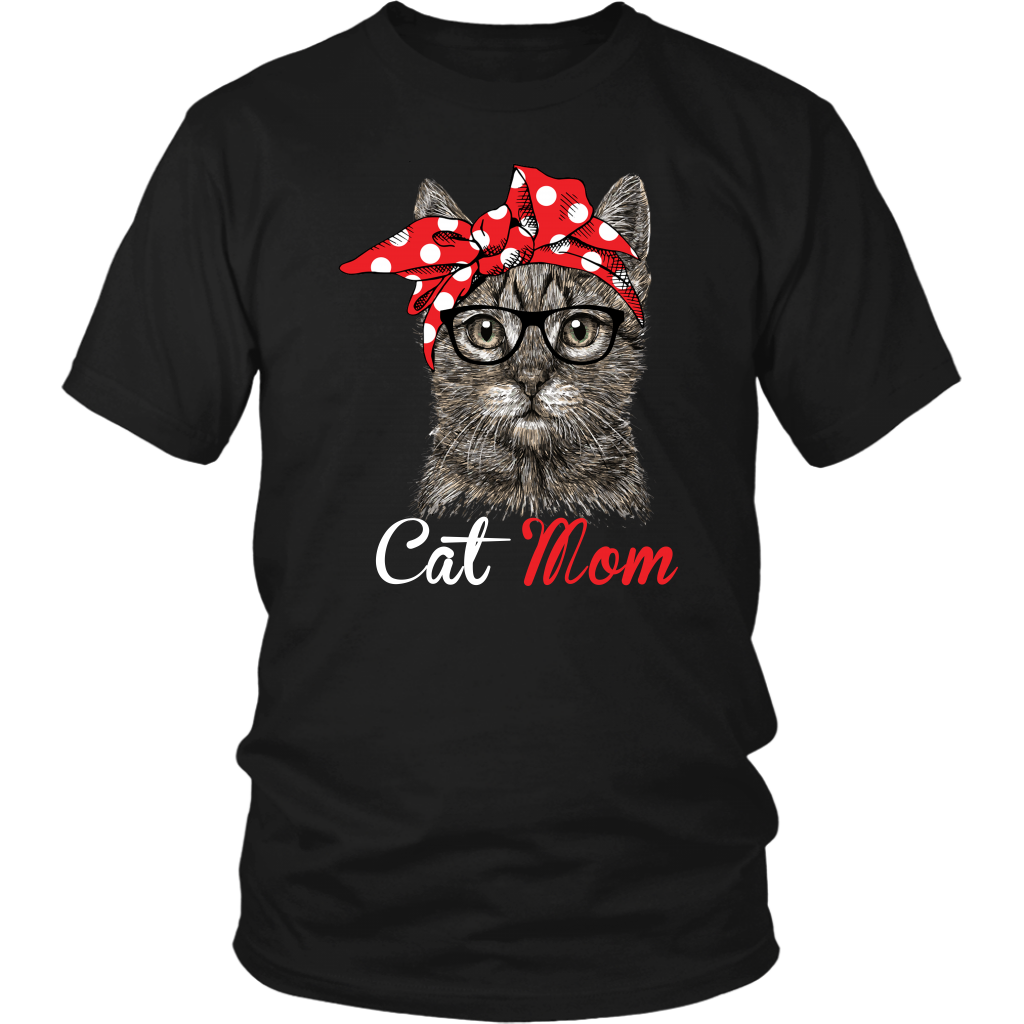 Funny Cat Mom Shirt for Cat Lovers-Mothers Day Gift