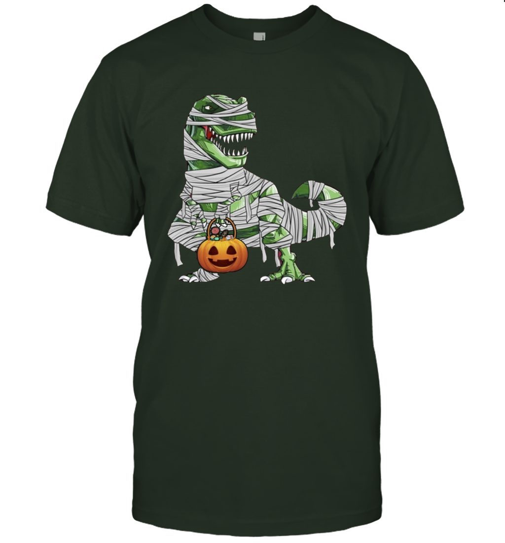 Halloween Pumpkin Dinosaur Unisex T Shirt Gift
