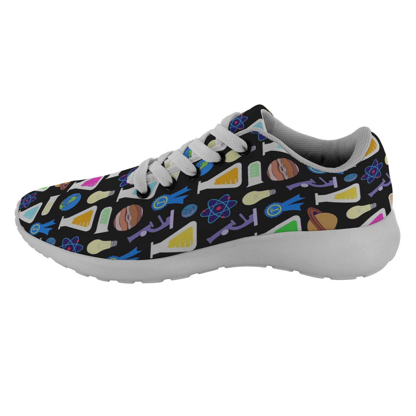 Science Pattern Sneakers Gift for Women Men Science Lovers