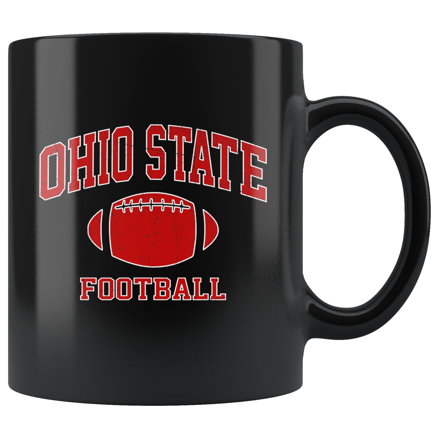 ohio state football black mug ca7