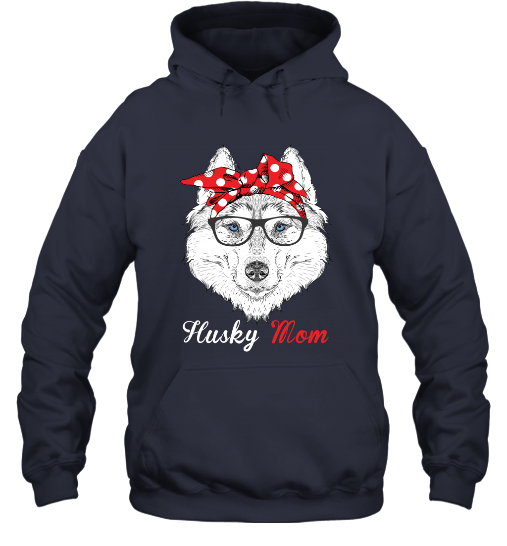 Funny Husky Mom Hoodie Mother's day gift for Dog Lover Owner