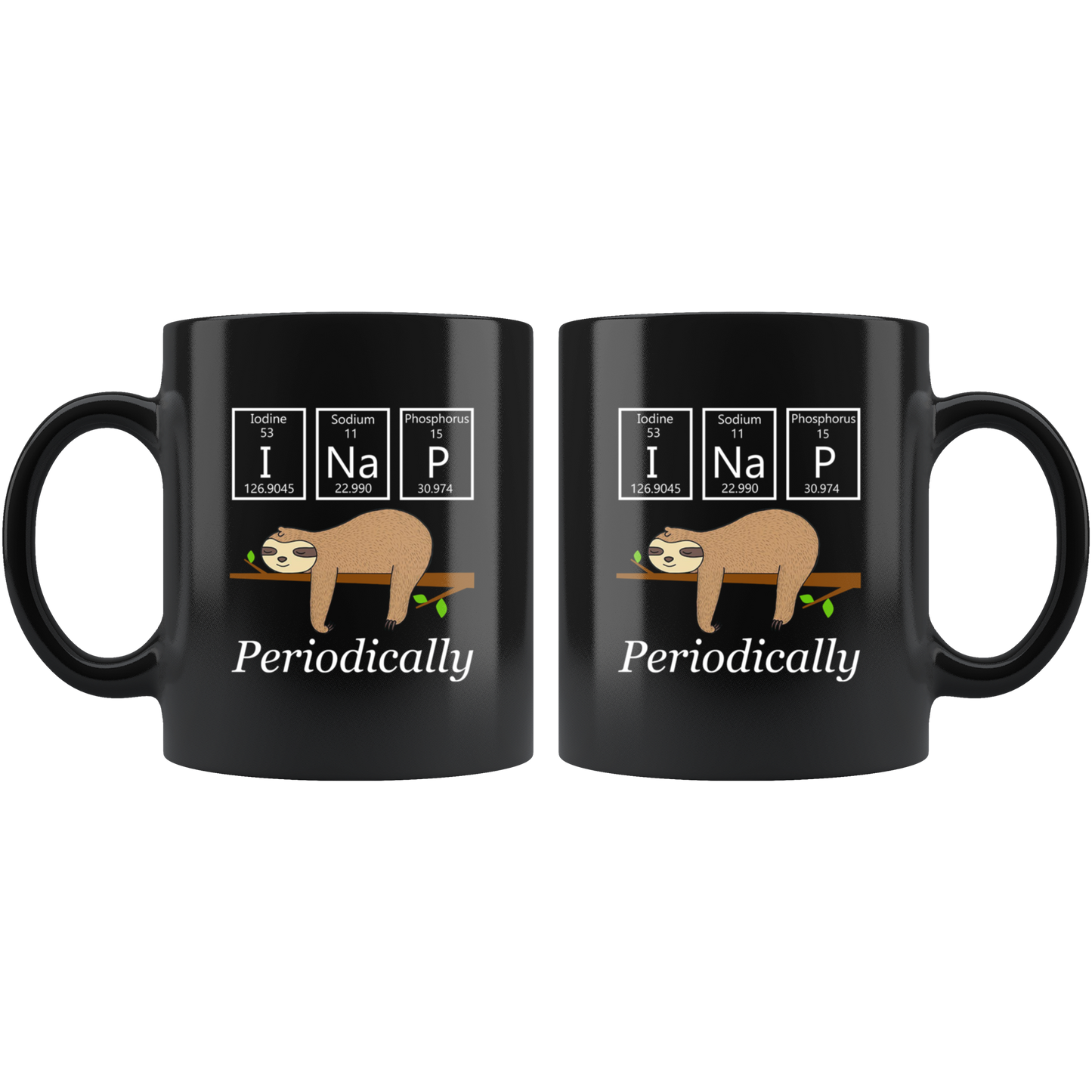 Sloth Nap Periodically CA1 mug teelaunch