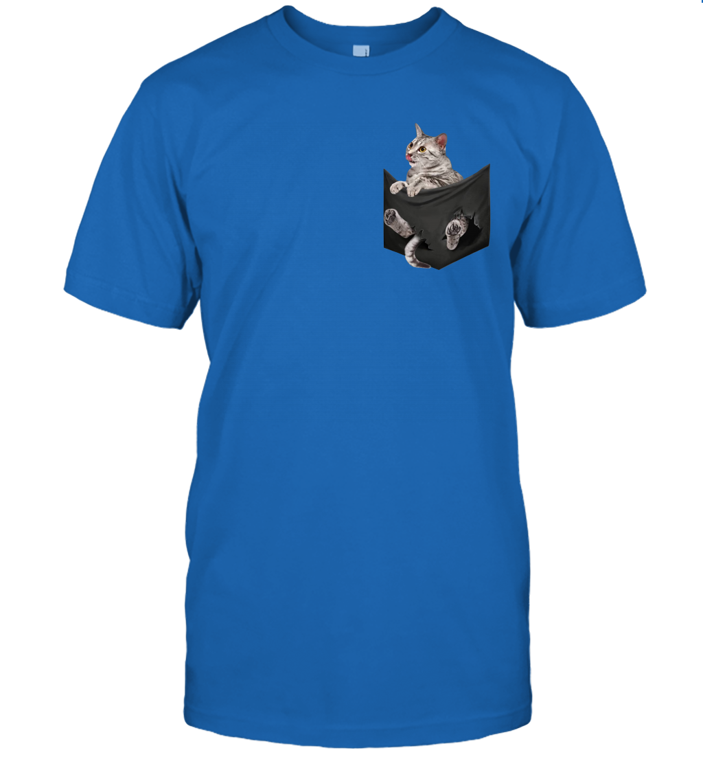 Egyptian Mau Cat in your pocket unisex shirt gift for cats lovers owners