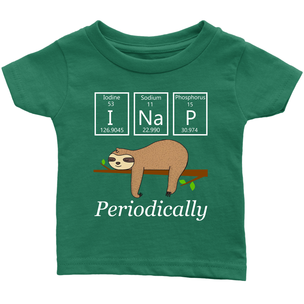 Sloth Nap Periodically Body Suit Onesie