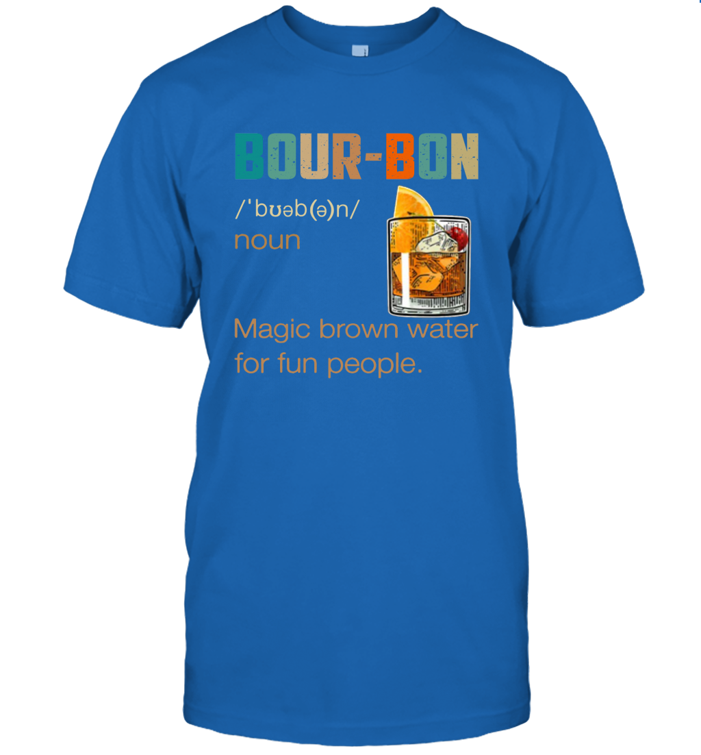 Funny vintage Bourbon definition shirt gift for women men whiskey lovers T-Shirt