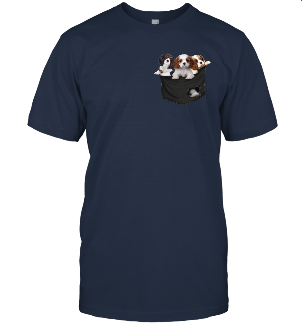 Cavalier King Charles Spaniel in your pocket unisex shirt gift for dogs lovers owners