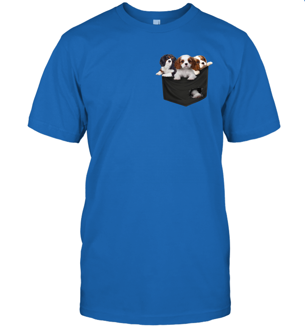 Cavalier King Charles Spaniel in your pocket unisex shirt gift for dogs lovers owners